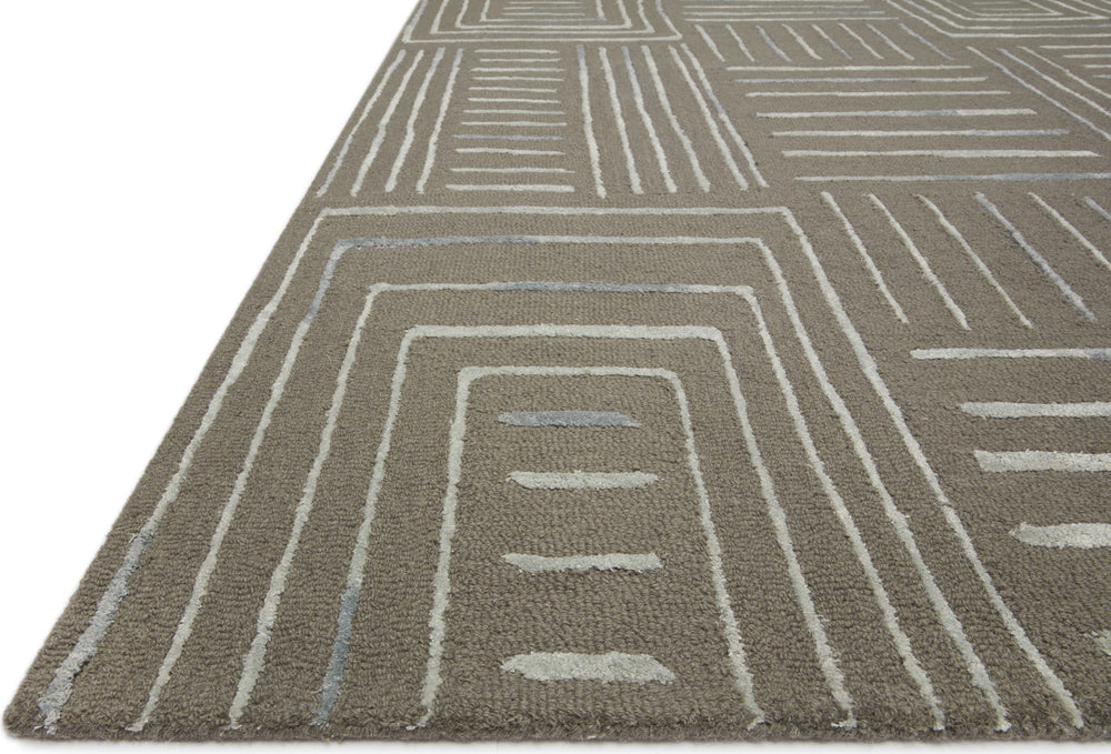 Loloi Verve VER-02 Grey / Mist Area Rug Lifestyle Image Feature