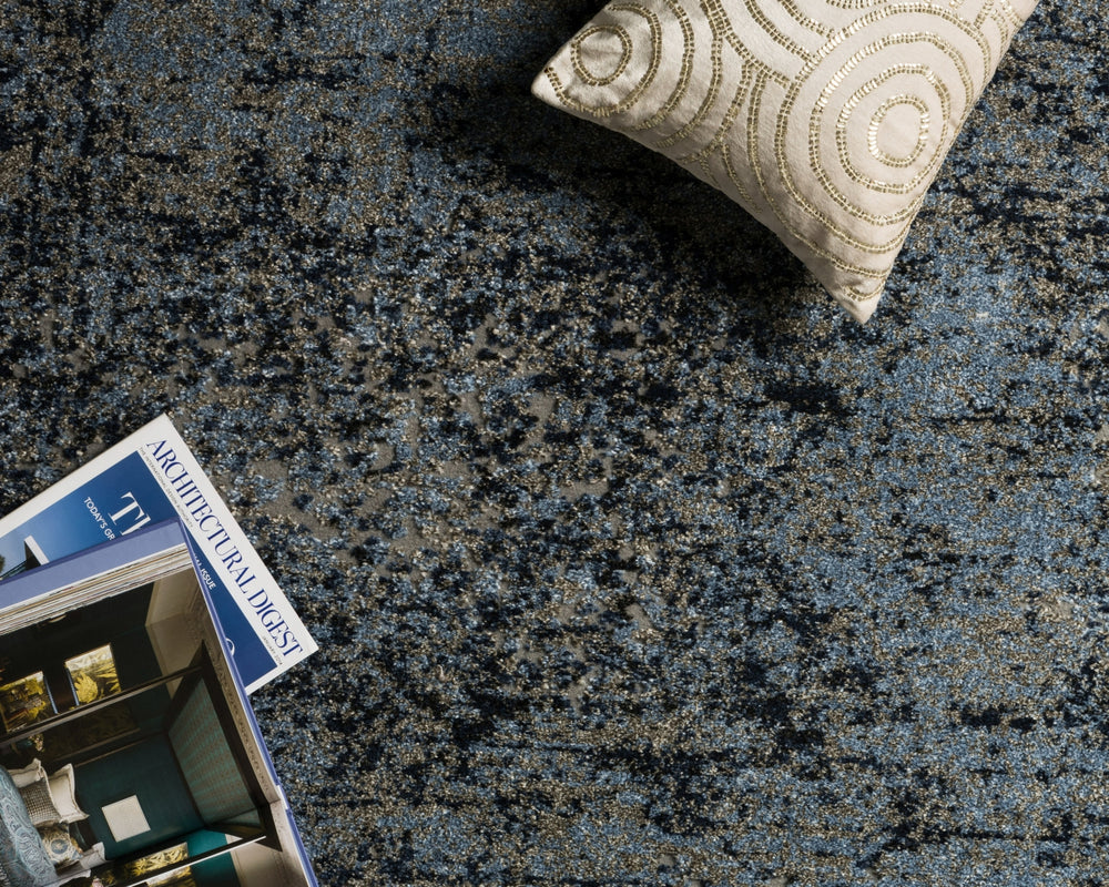Loloi Viera VR-06 Light Blue / Grey Area Rug Lifestyle Image Feature