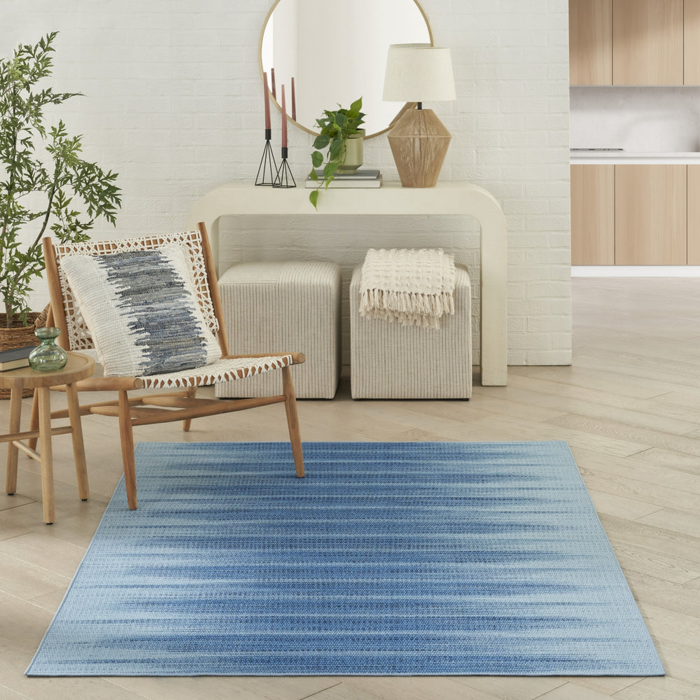 Nourison Vintage Home VNH07 Blue Area Rug by Room Image Feature