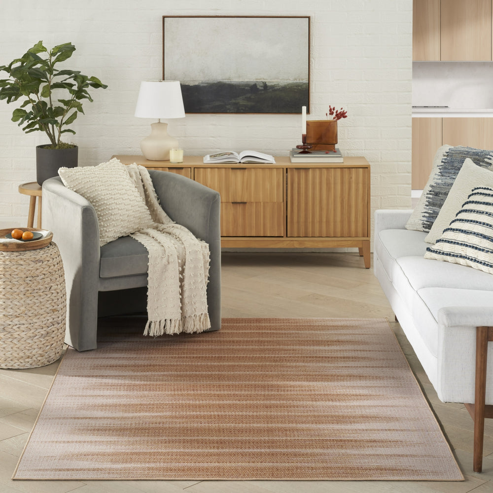 Nourison Vintage Home VNH07 Brown Area Rug by Room Image Feature