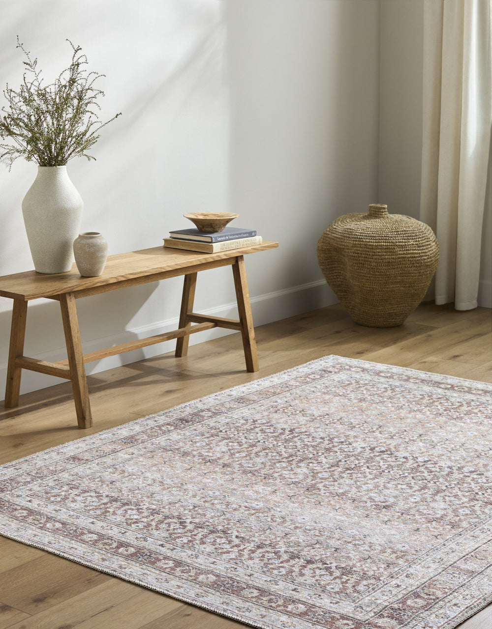 Livabliss Vinny VNY-2318 Machine Washable Area Rug by Surya Room Scene Feature