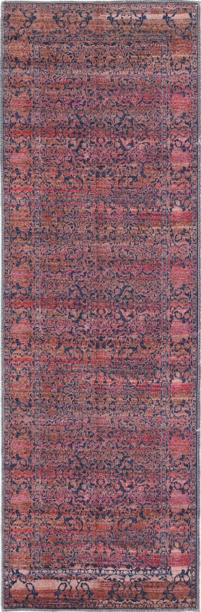 Feizy Voss 39HCF Multi Machine Washable Area Rug Lifestyle Image Feature