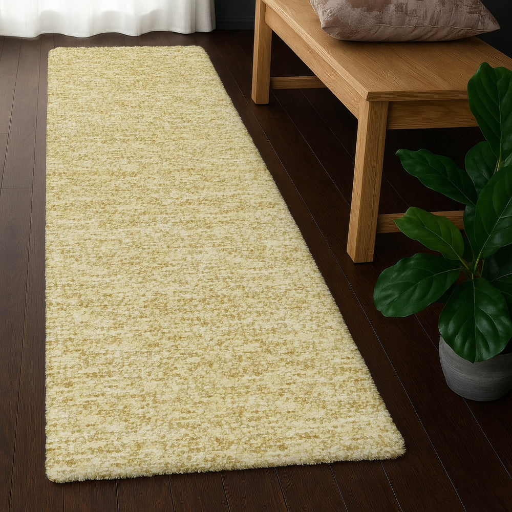 Dalyn Voyage VY2 Wheat Machine Washable Area Rug Runner Lifestyle Image Feature