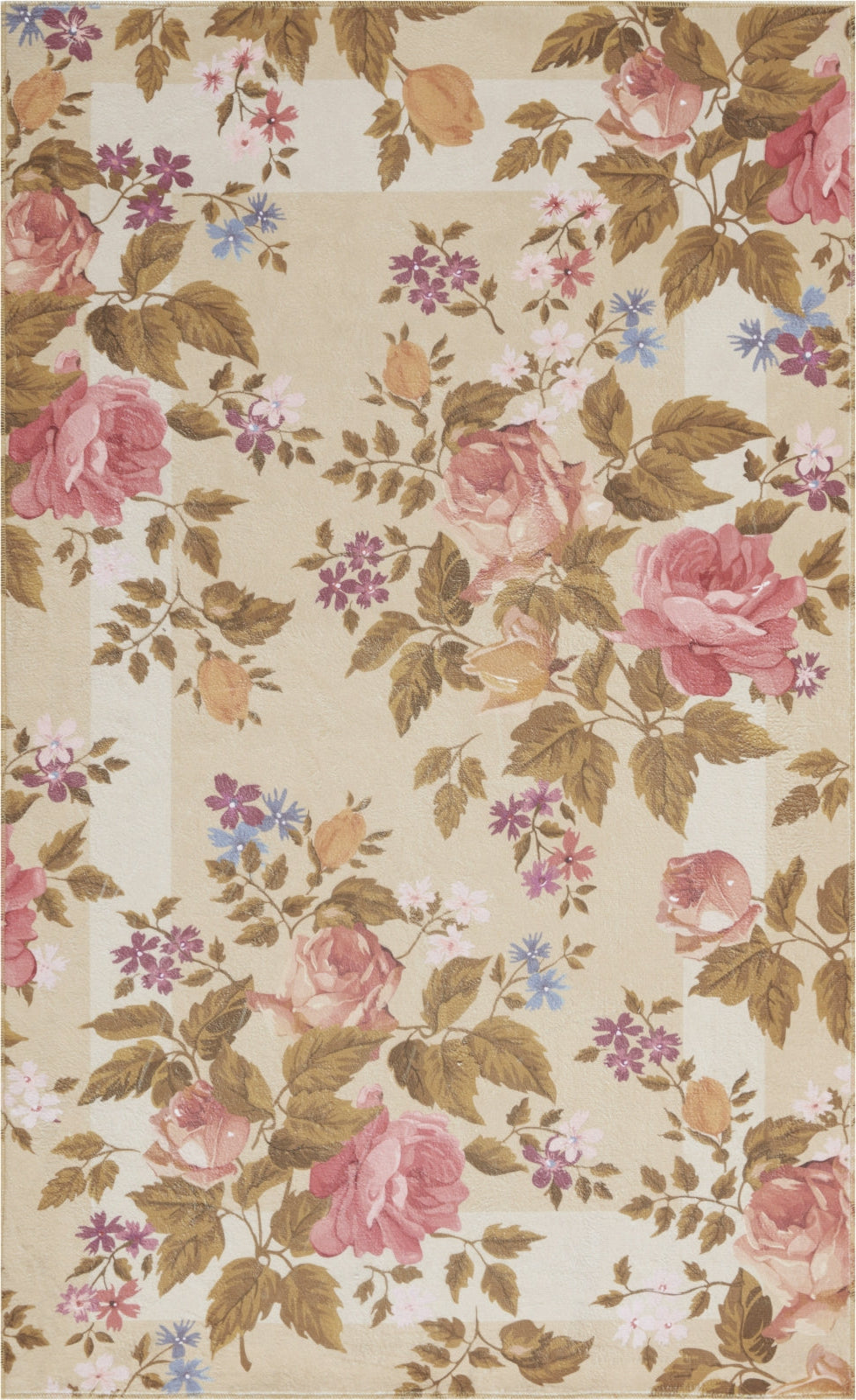 Nourison Water Colors WCL75 Beige Area Rug by Home