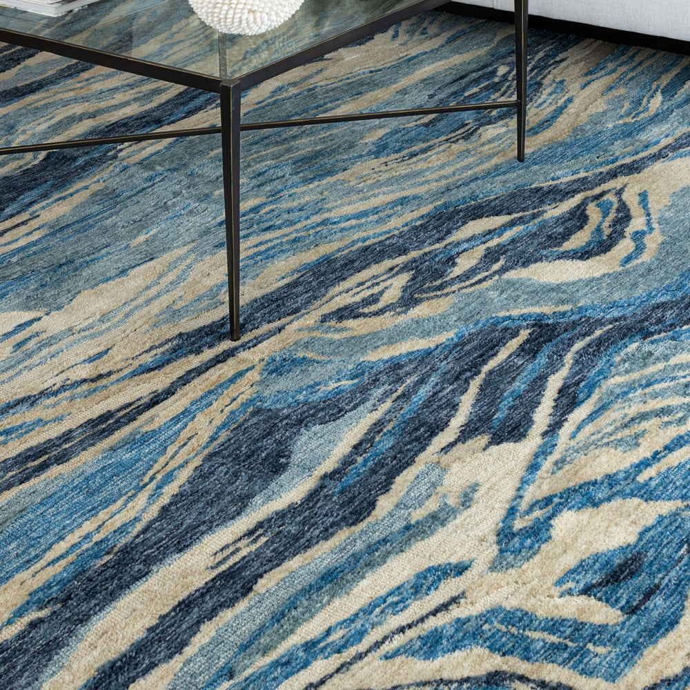 Karastan Pelican Bay By Salt Life Winward Ocean Area Rug Lifestyle Image Feature