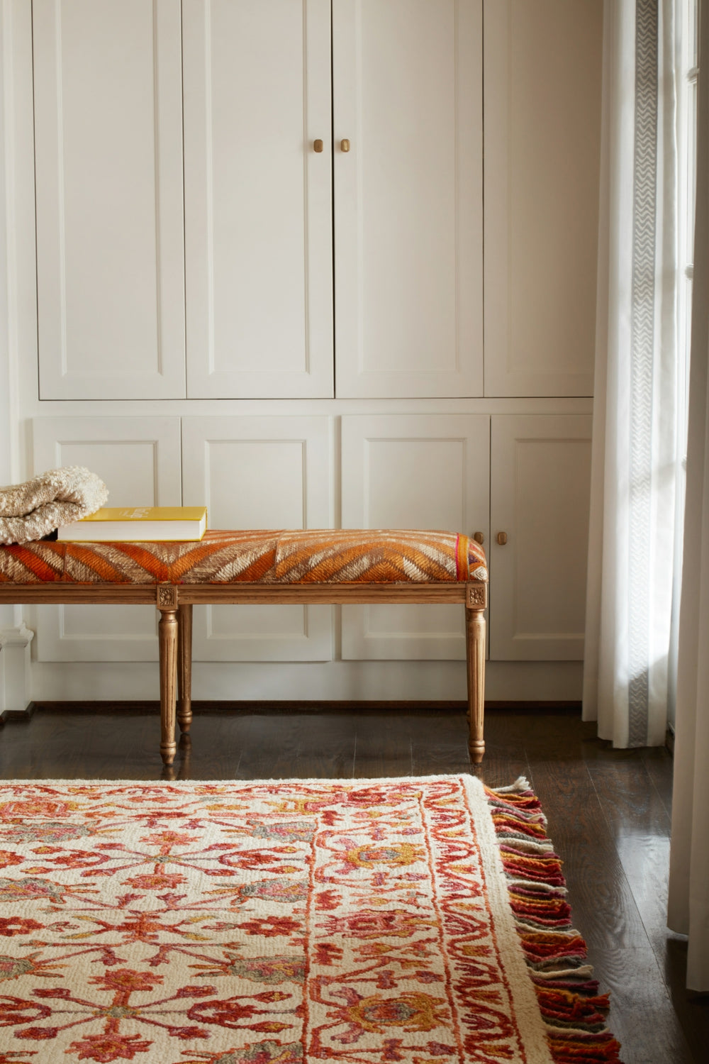 Loloi Zharah ZR-06 Berry Area Rug Lifestyle Image Feature