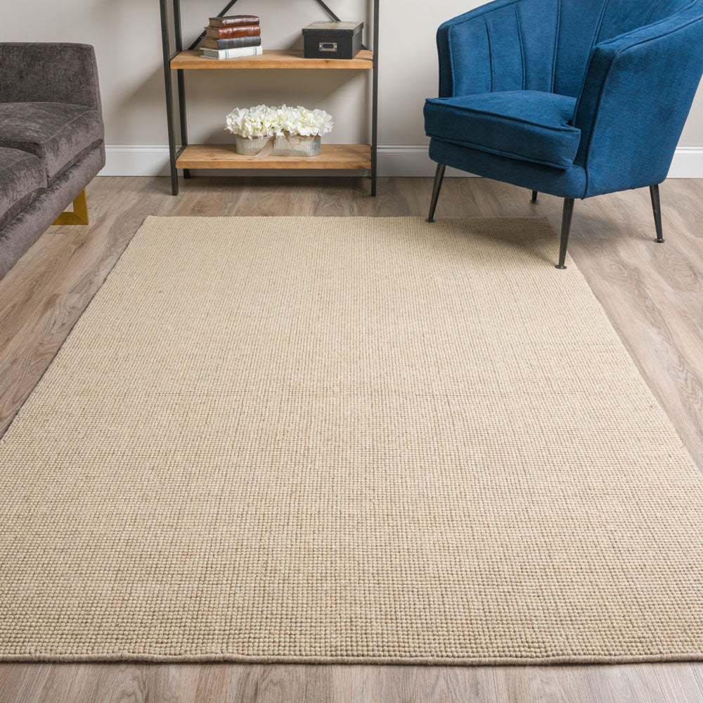 Dalyn Monaco Sisal MC300 Oatmeal Area Rug Room Scene Featured