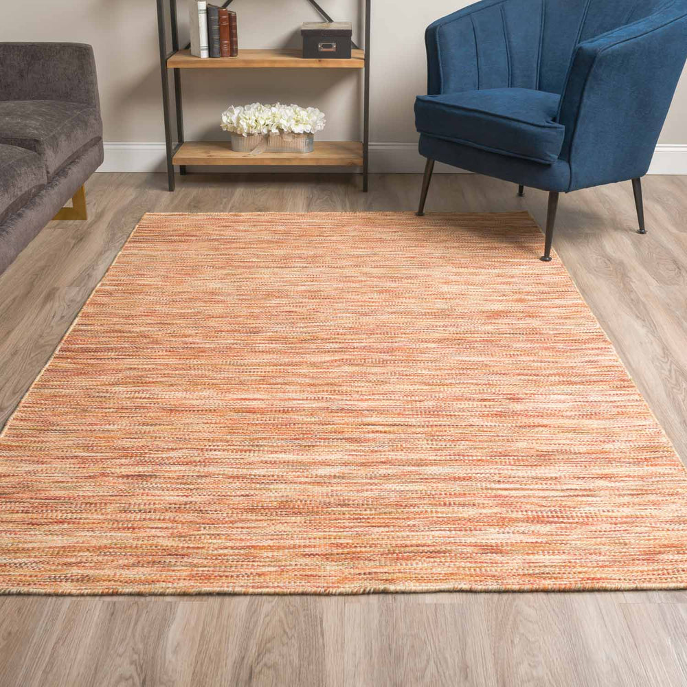 Dalyn Targon TA1 Paprika Area Rug Room Scene Featured