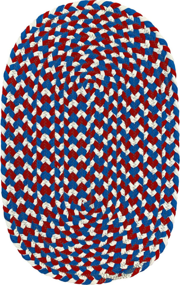 Capel Patriotic 0102 Red White Blue Area Rug