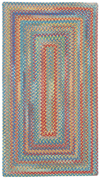 Multicoloured Wool Area Rug (2x3) - Desert Hills