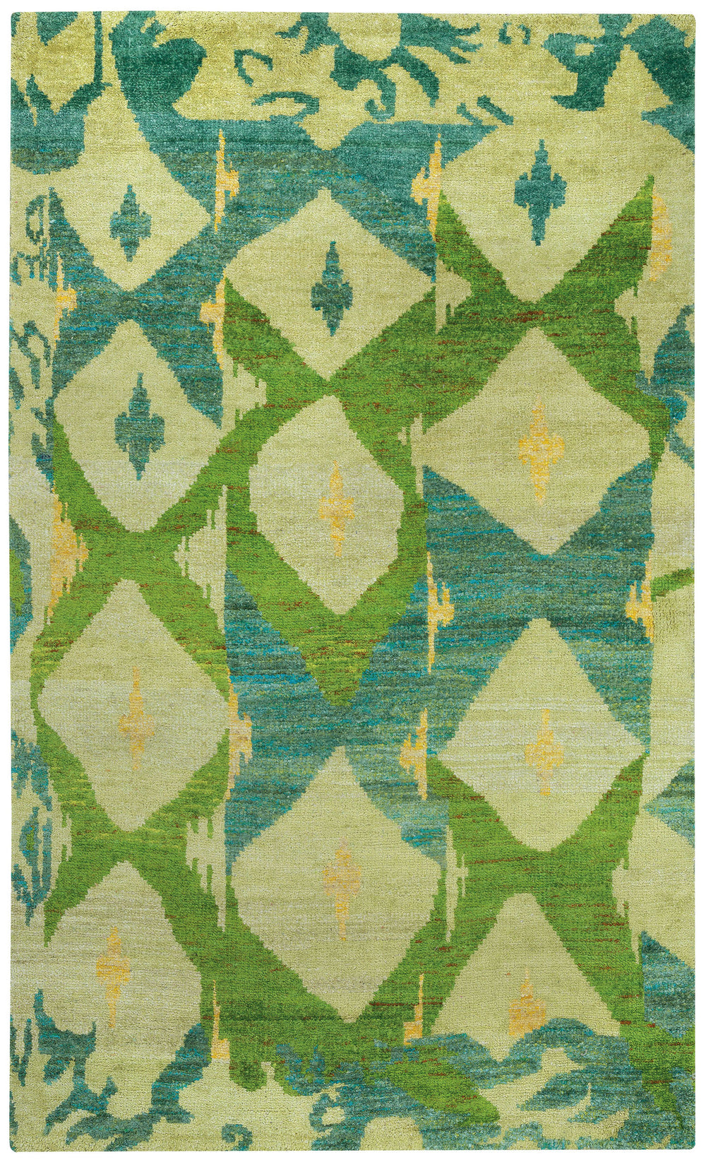 Capel Round About Big Top 1686 Key Lime 200 Area Rug