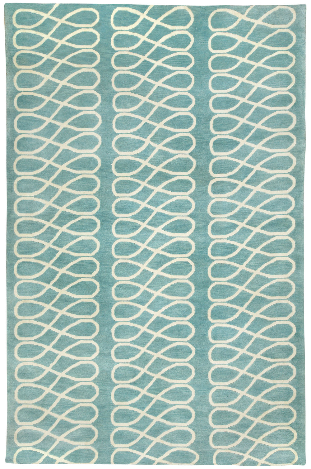 Capel Twirl 1929 Pale Blue 400 Area Rug