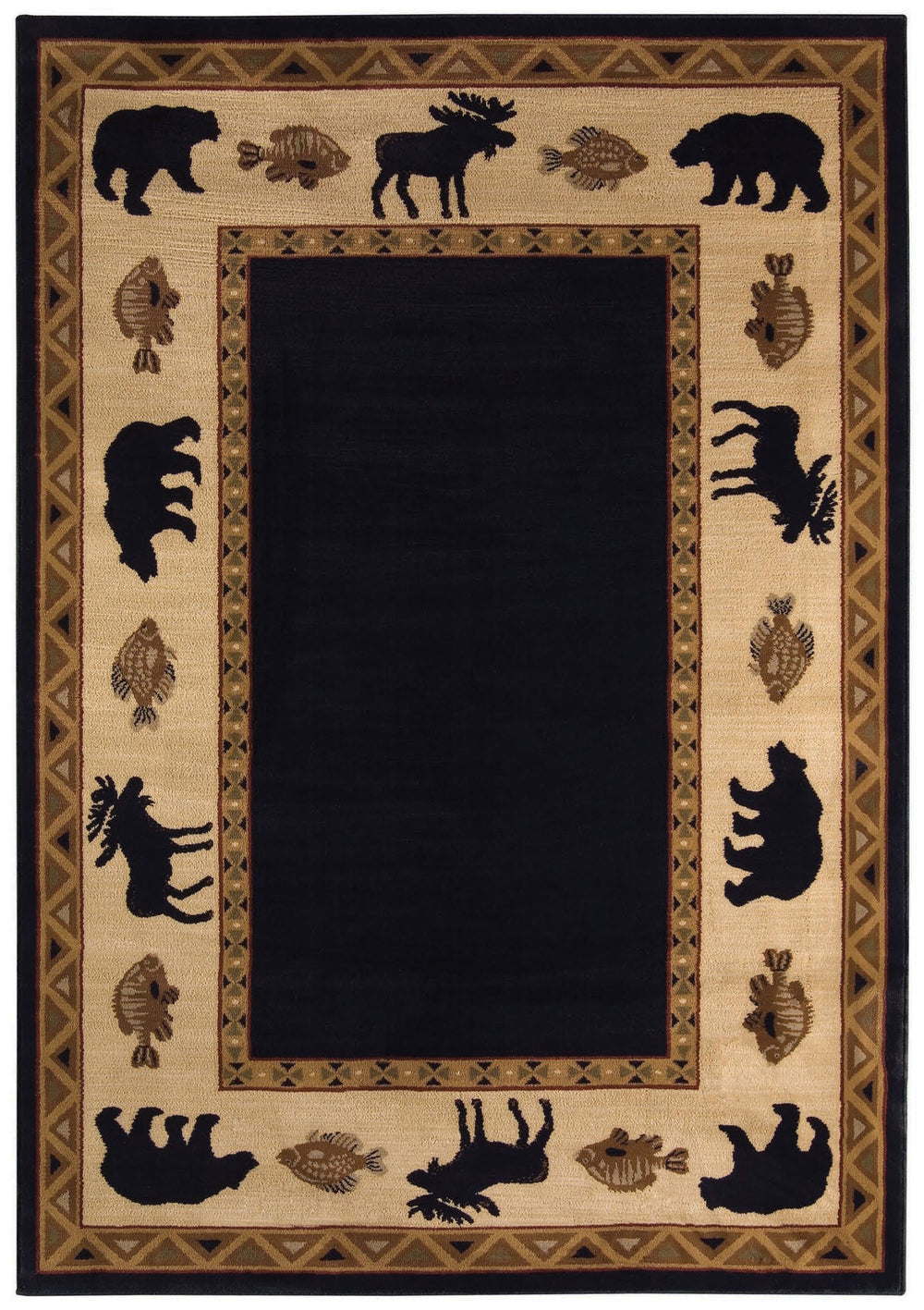 Capel Cottage Grove 2365 Ebony 350 Area Rug