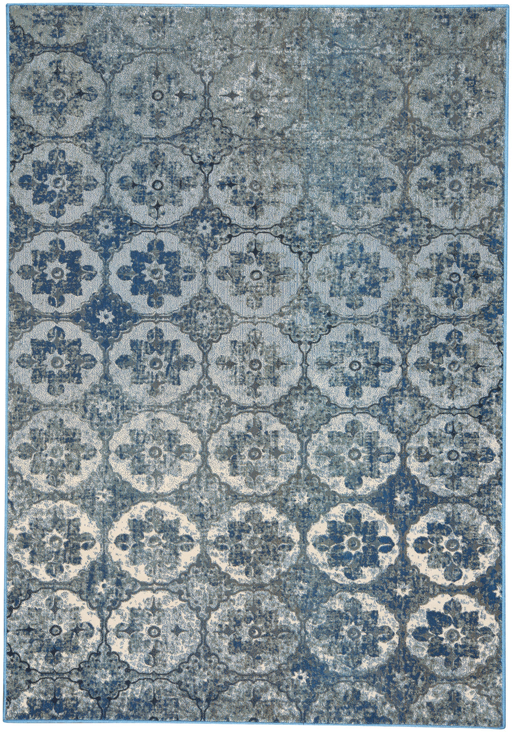 Capel Kevin O'brien Cavalcade-Constantinople 2478 Azure Area Rug