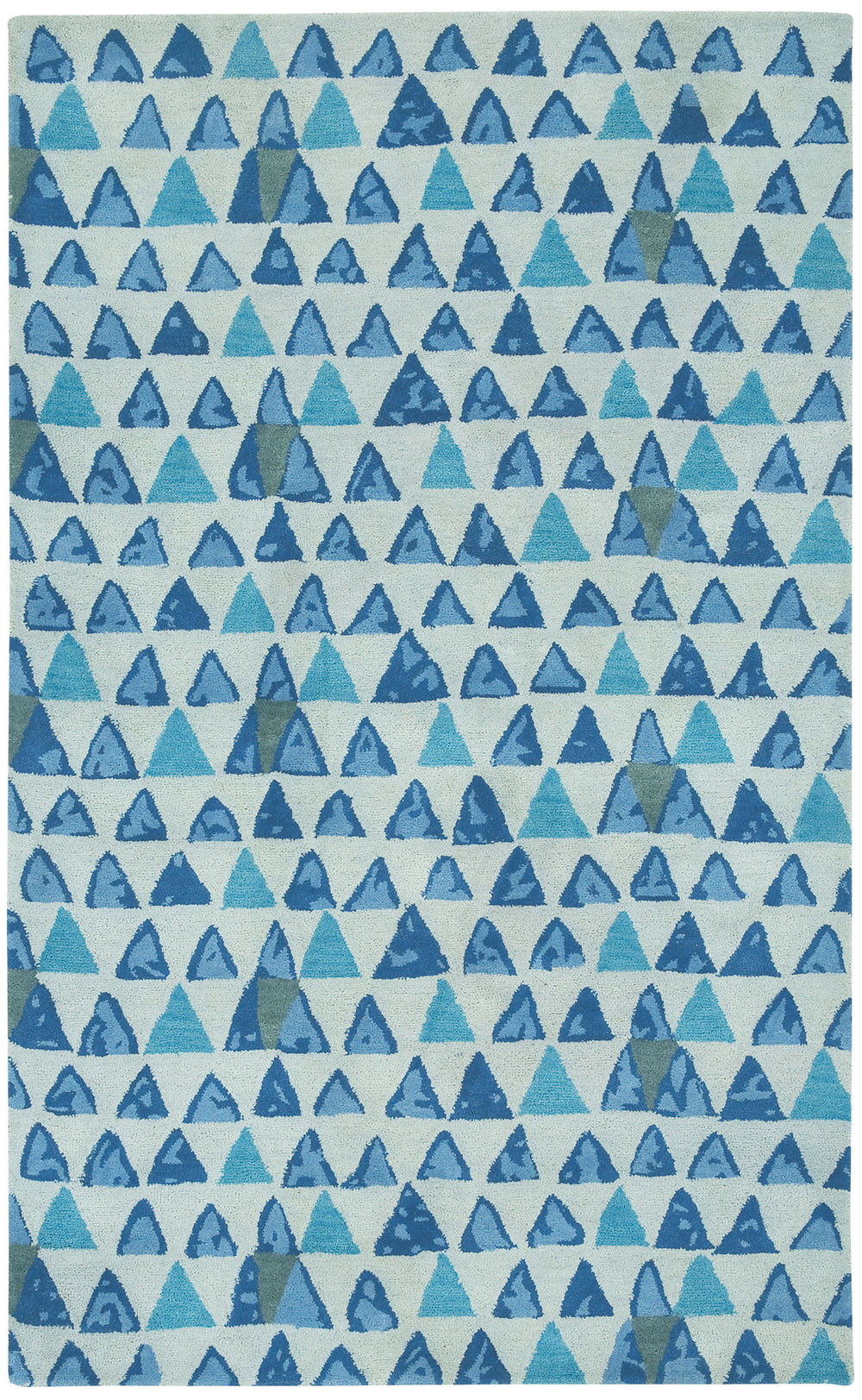 Capel Charisma Pyramid 3123 Blue 425 Area Rug
