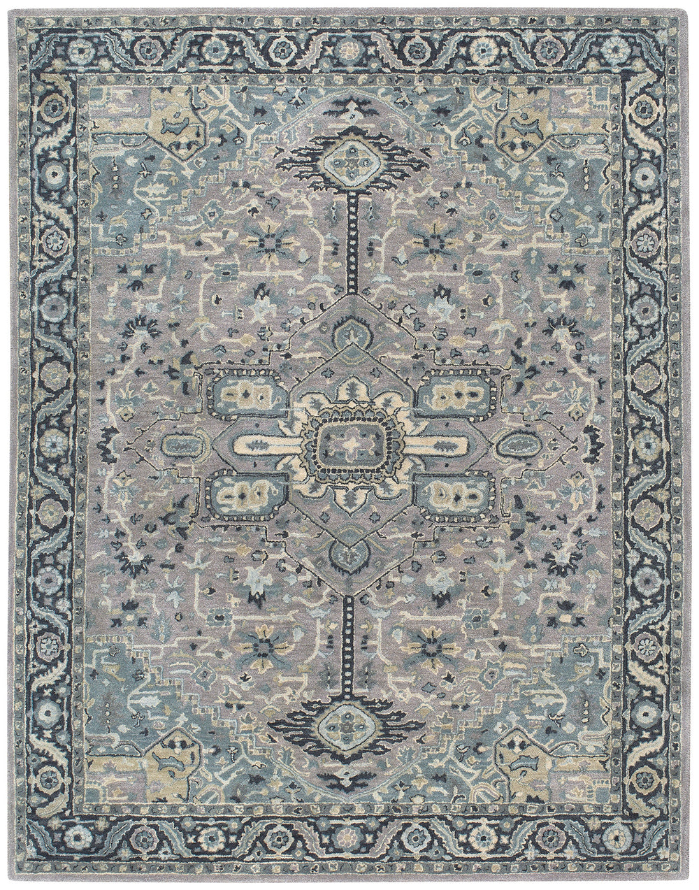 Capel Smyrna Serapi 3158 Silver Azul 300 Area Rug
