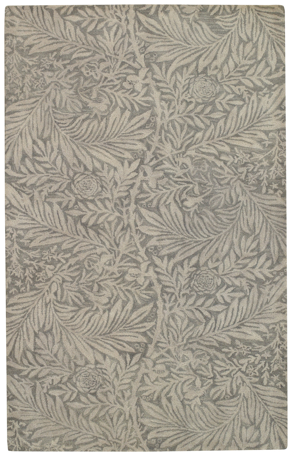Capel Leaflet 3285 Light Blue 400 Area Rug