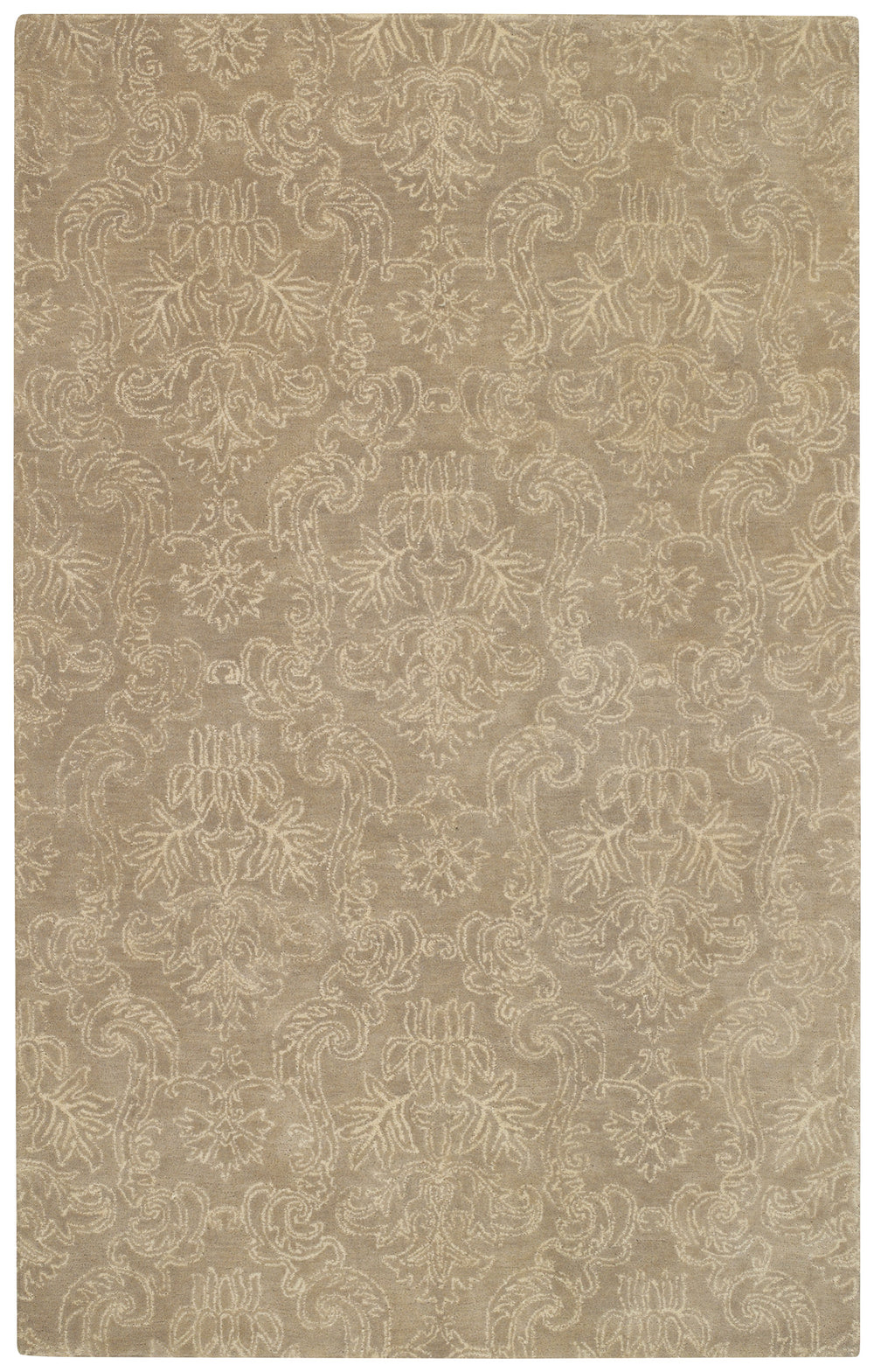 Capel Flower Garden 3286 Taupe 700 Area Rug