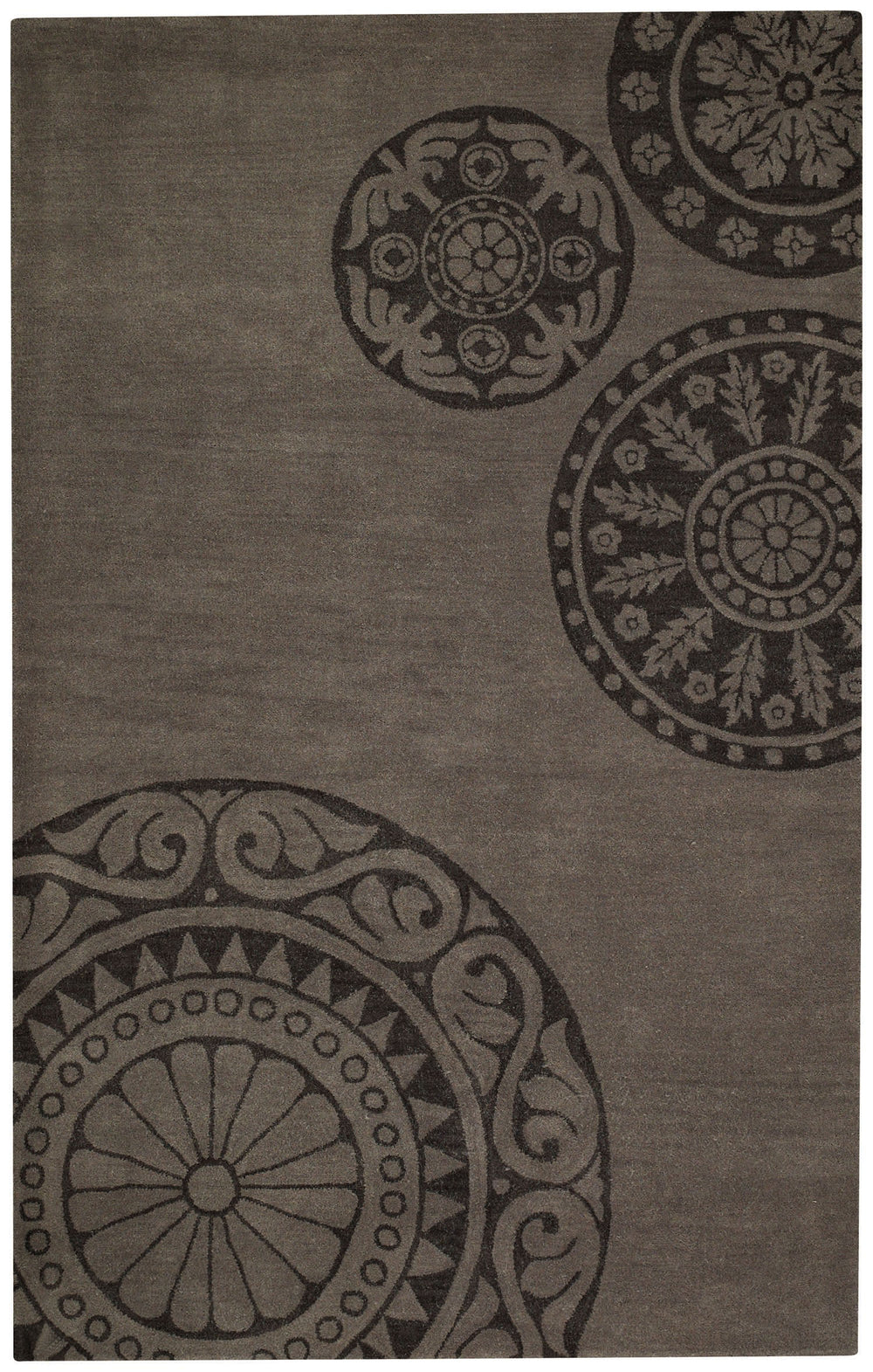 Capel Biltmore Albemarle-Medallion 3388 Grey Area Rug