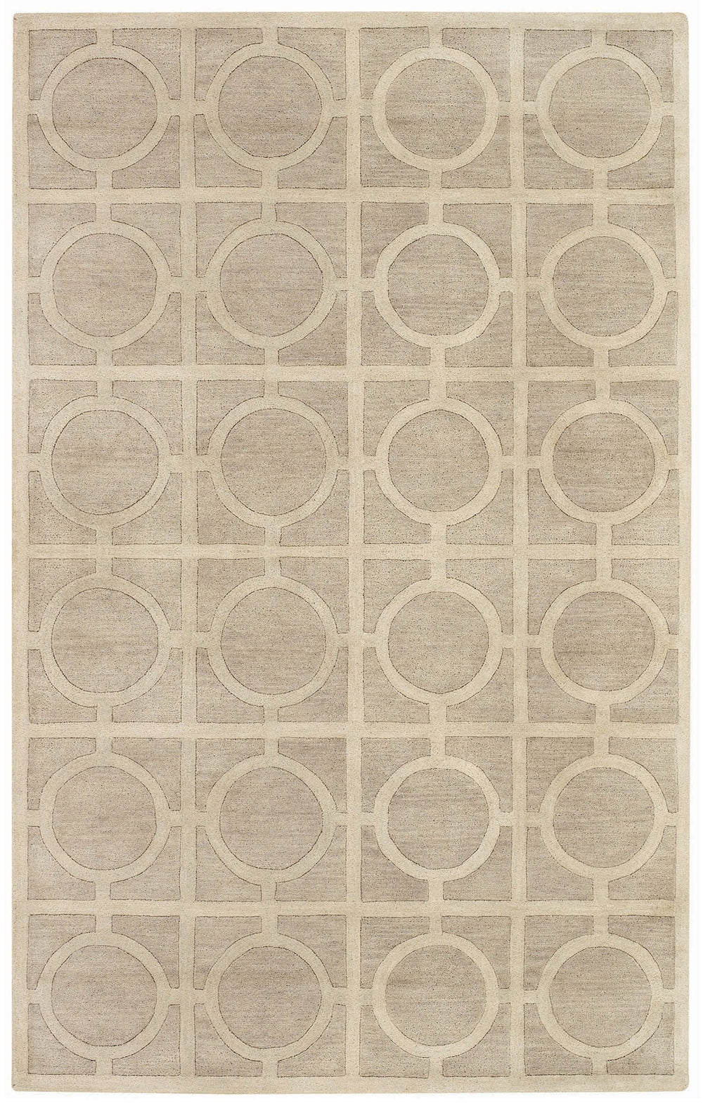 Capel Morgan Hill Rings 3399 Tan 650 Area Rug by Biltmore