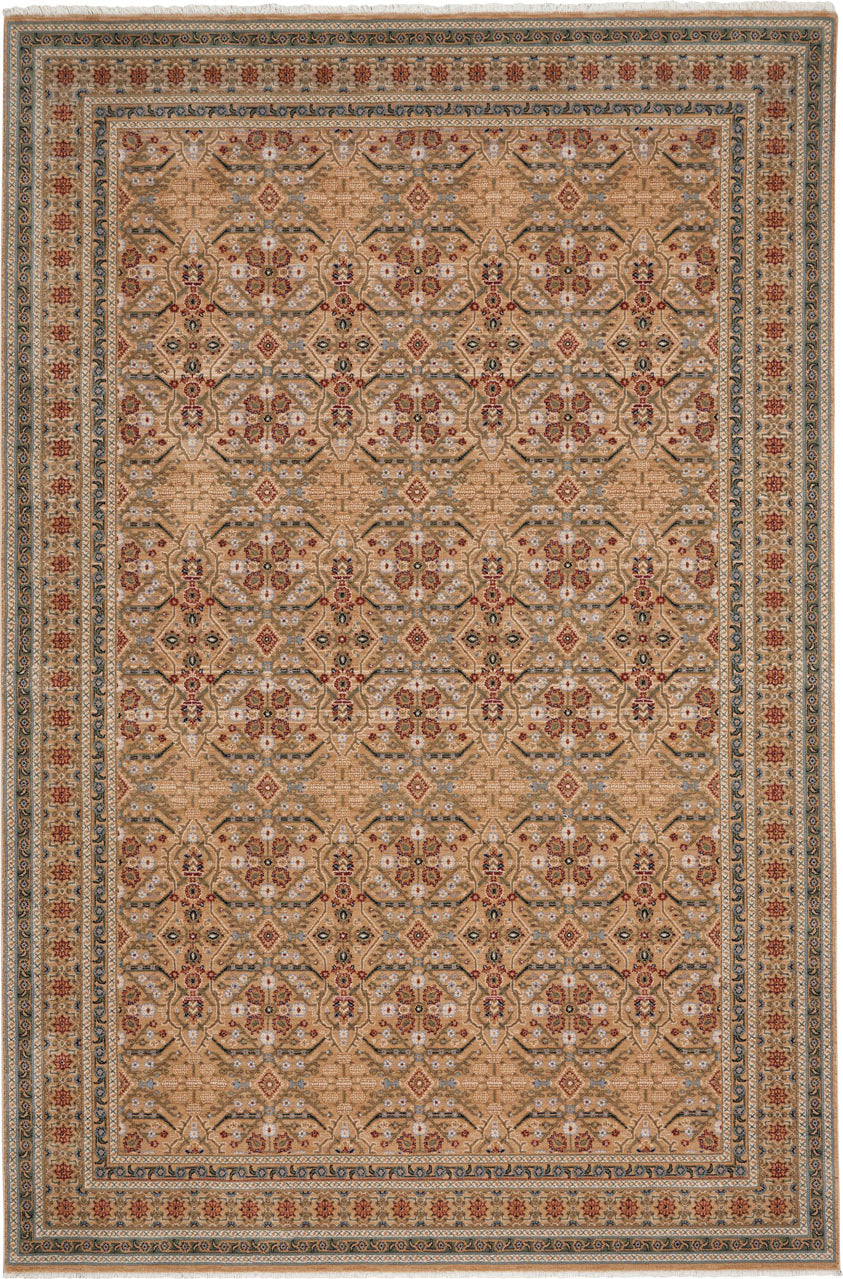 Capel Biltmore Salva-Parlor 3455 Ivory Blue Area Rug