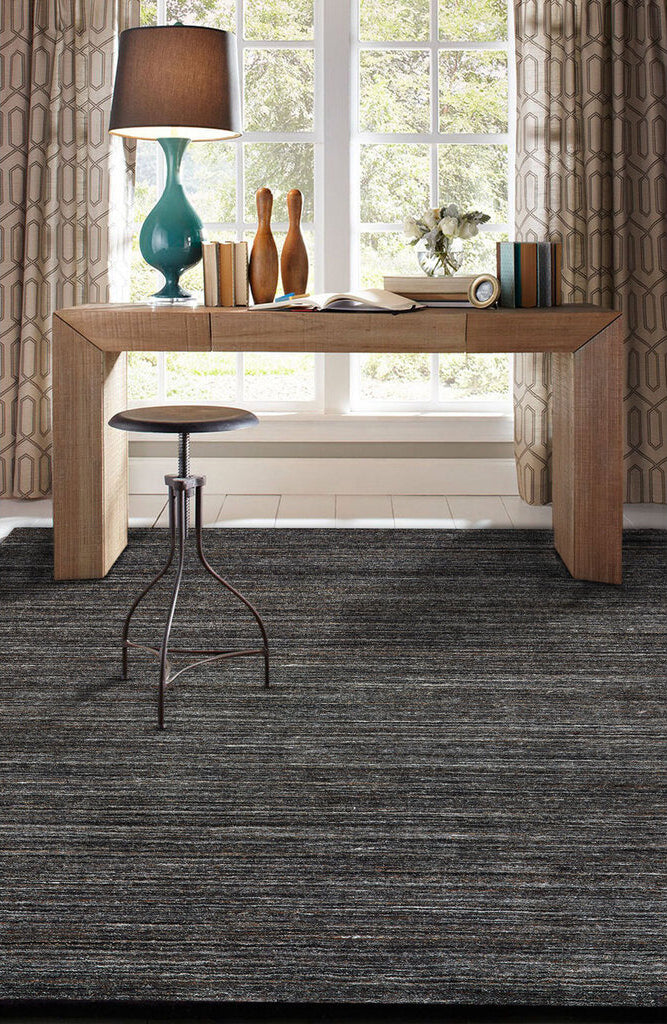 Capel Burrell 3496 Coal Area Rug Rectangle Roomshot Image 1 Feature