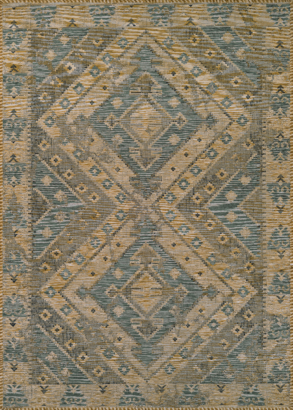 Couristan Mandolina Kitreli Grey/Ivory Area Rug
