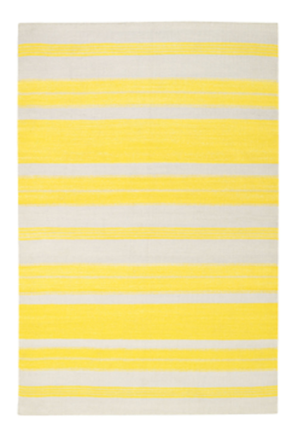 Capel Jagges Stripe 3624 Yellow 100 Area Rug by Genevieve Gorder