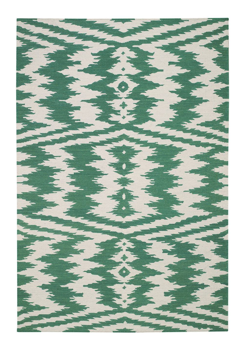 Capel Junction 3625 Dark Green 225 Area Rug by Genevieve Gorder