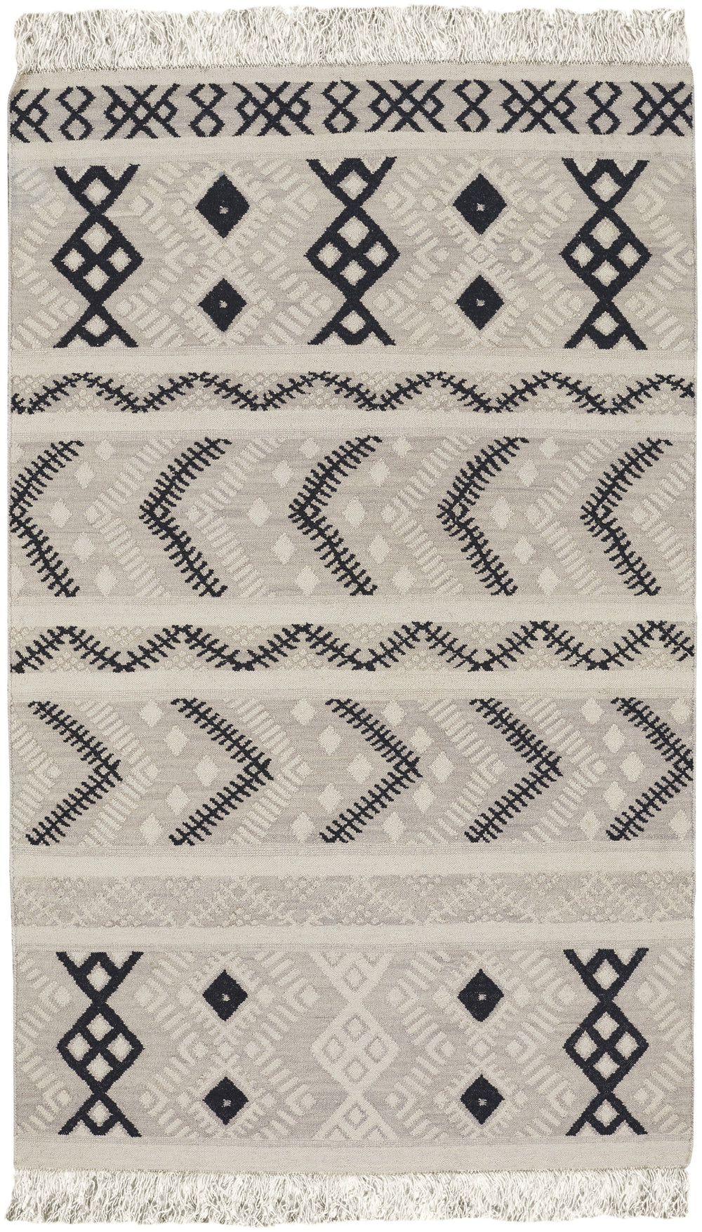 Capel Abstract 3642 Mist 630 Area Rug by Genevieve Gorder