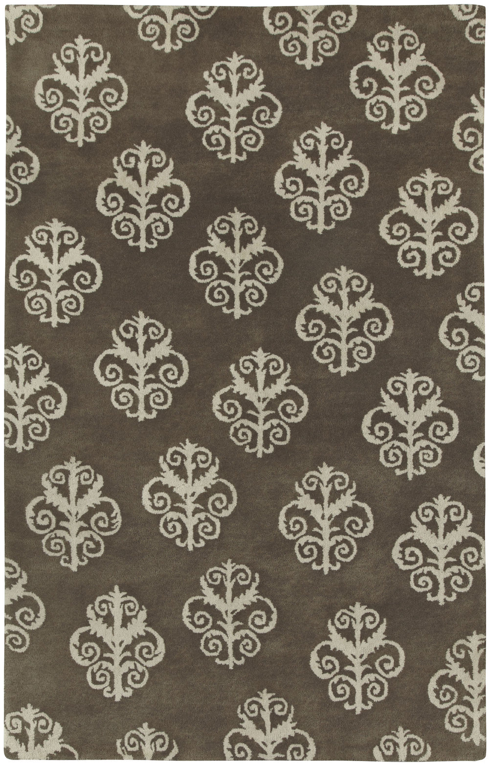 Capel Cornice 3871 Brown 700 Area Rug by Biltmore
