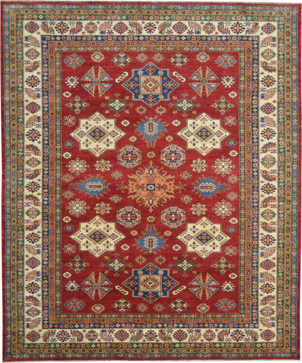 Kalaty Super Pak Kazak 4555 Red Area Rug
