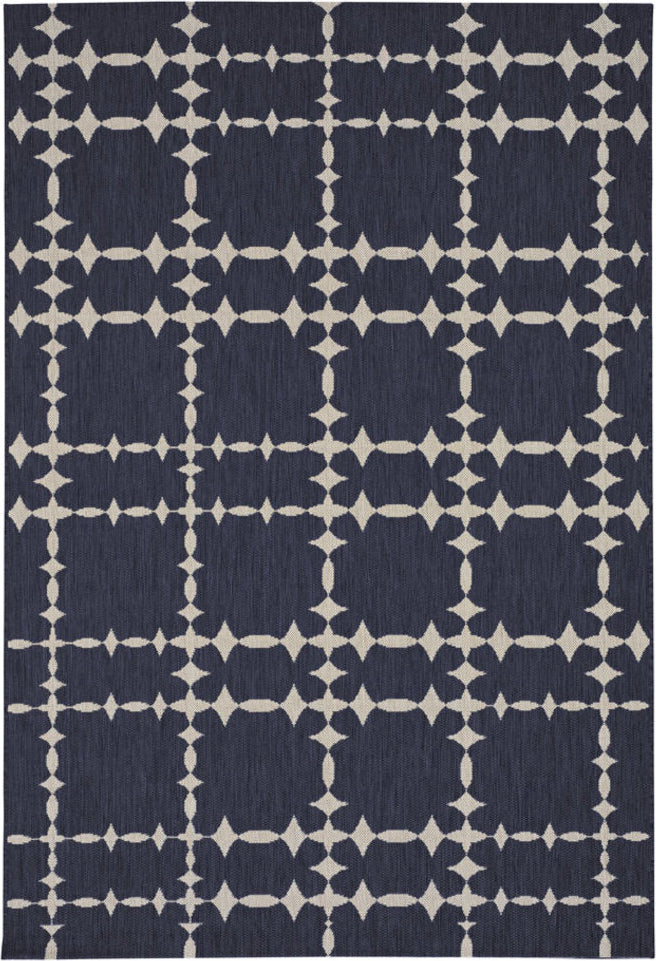 Capel Finesse-Tower Court 4738 Navy Area Rug by COCOCOZY Rugs