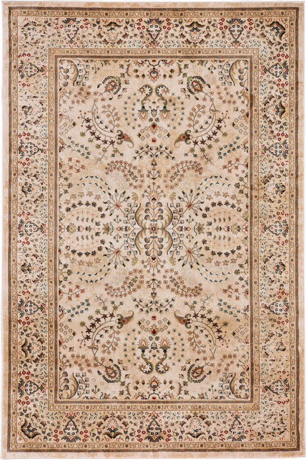 Capel Taraji-Isfahan 4851 Alabaster Area Rug