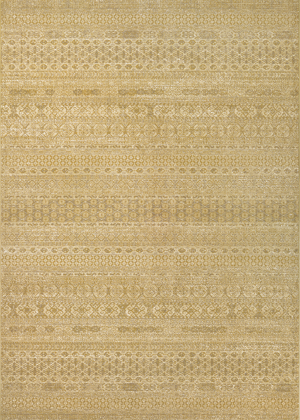 Couristan Cadence Timpani Tan/Gold Area Rug