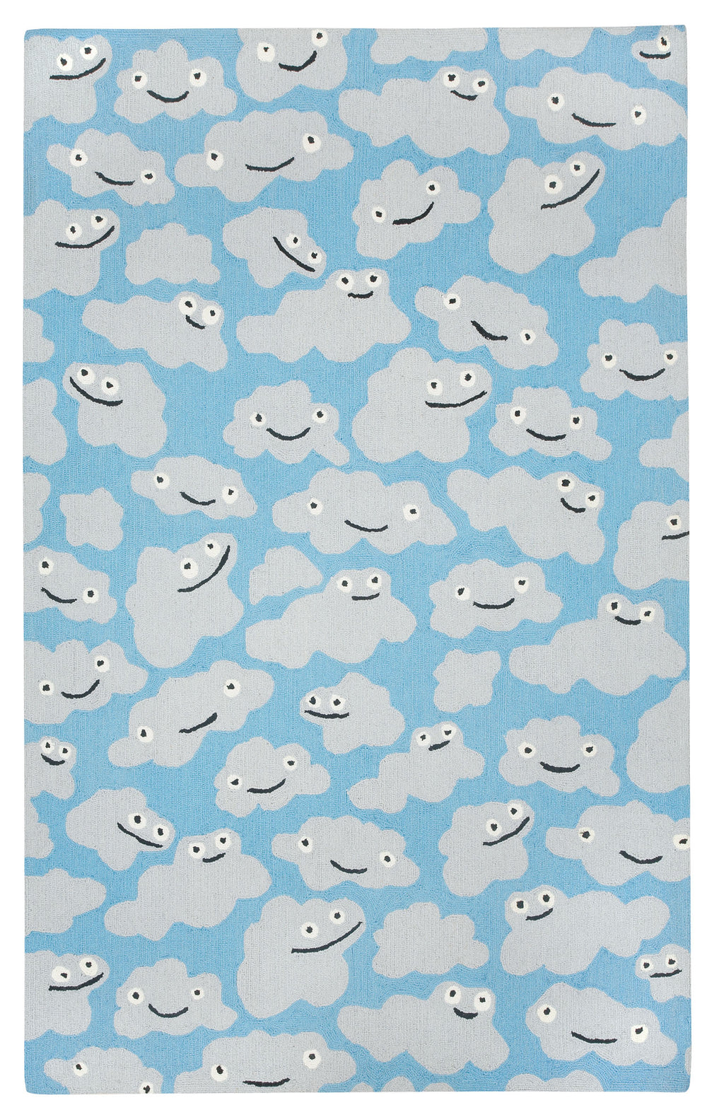 Capel Puffy 6061 Azure 430 Area Rug by Hable Construction