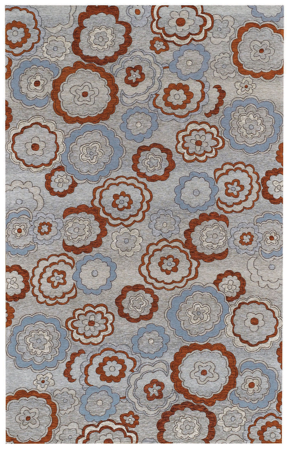 Capel Water Garden 6957 Sky Blue 400 Area Rug