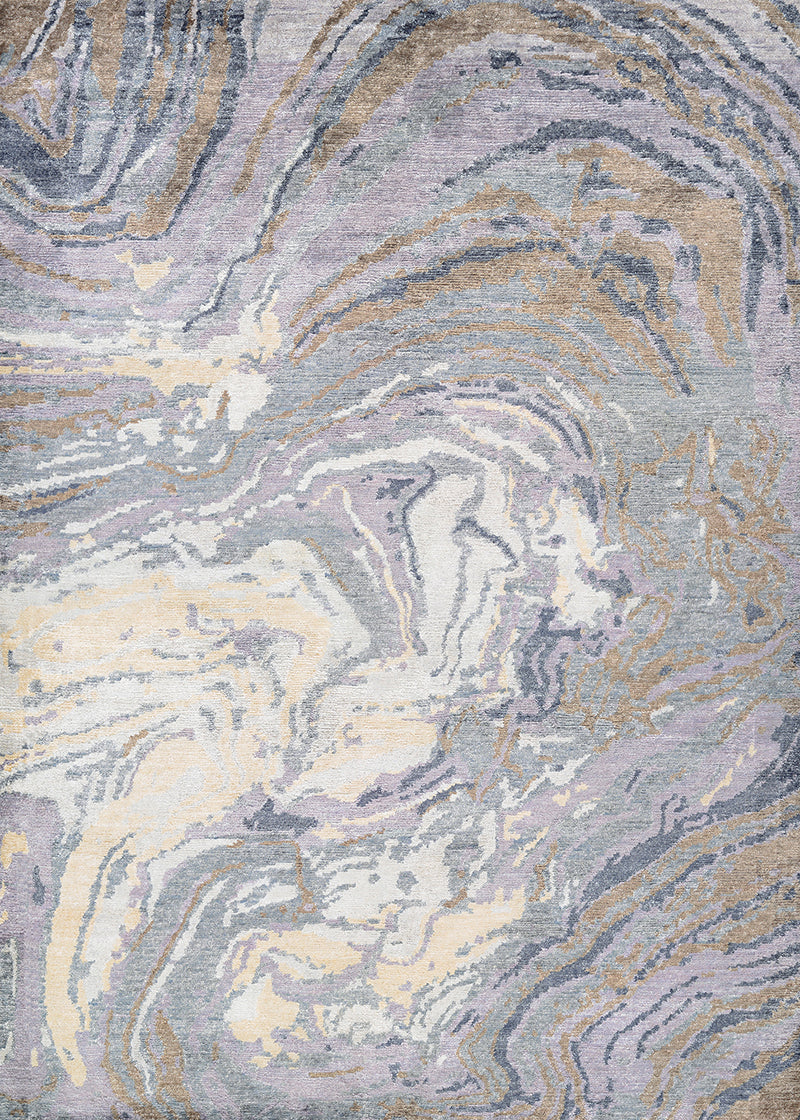 Couristan Sagano Muscle Shell Pearl/Multi Area Rug