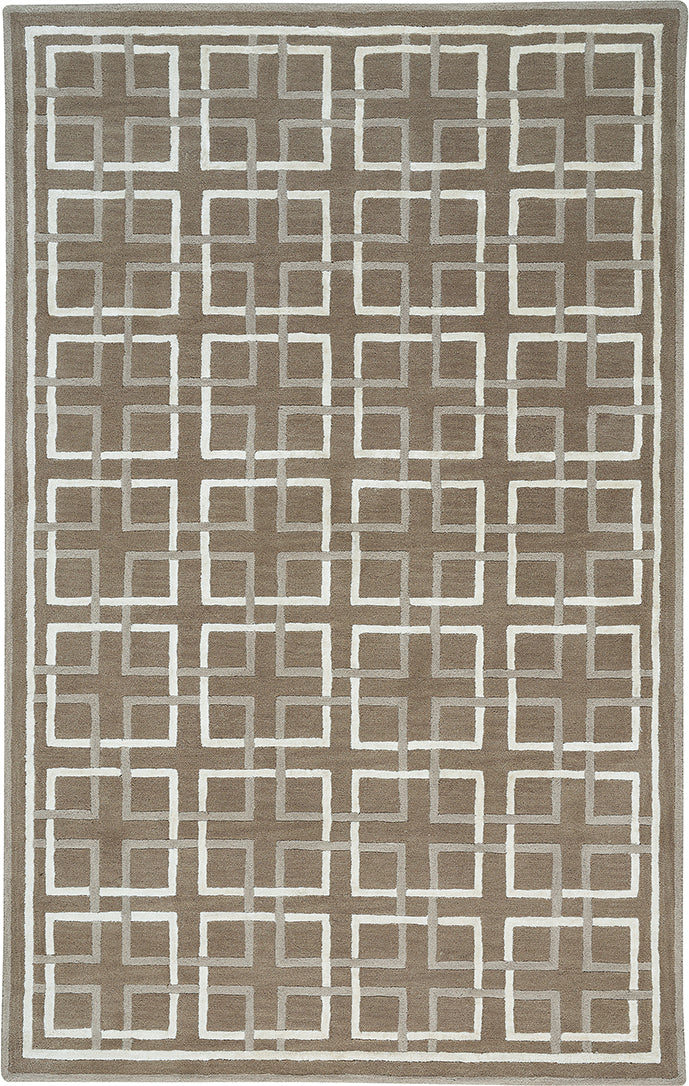 Capel Anthony Baratta Framework 9181 Brown Area Rug