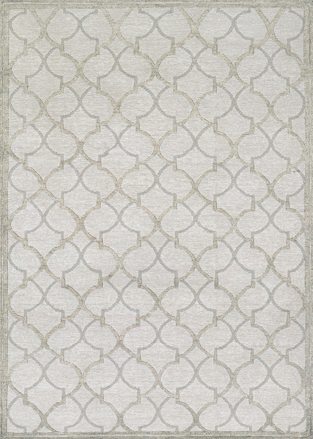 Couristan Madera Langdon Grey/Silver Area Rug
