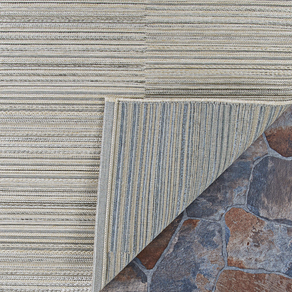 Couristan Cape Hyannis Gold/Light Blue Area Rug Incredible Rugs and Decor