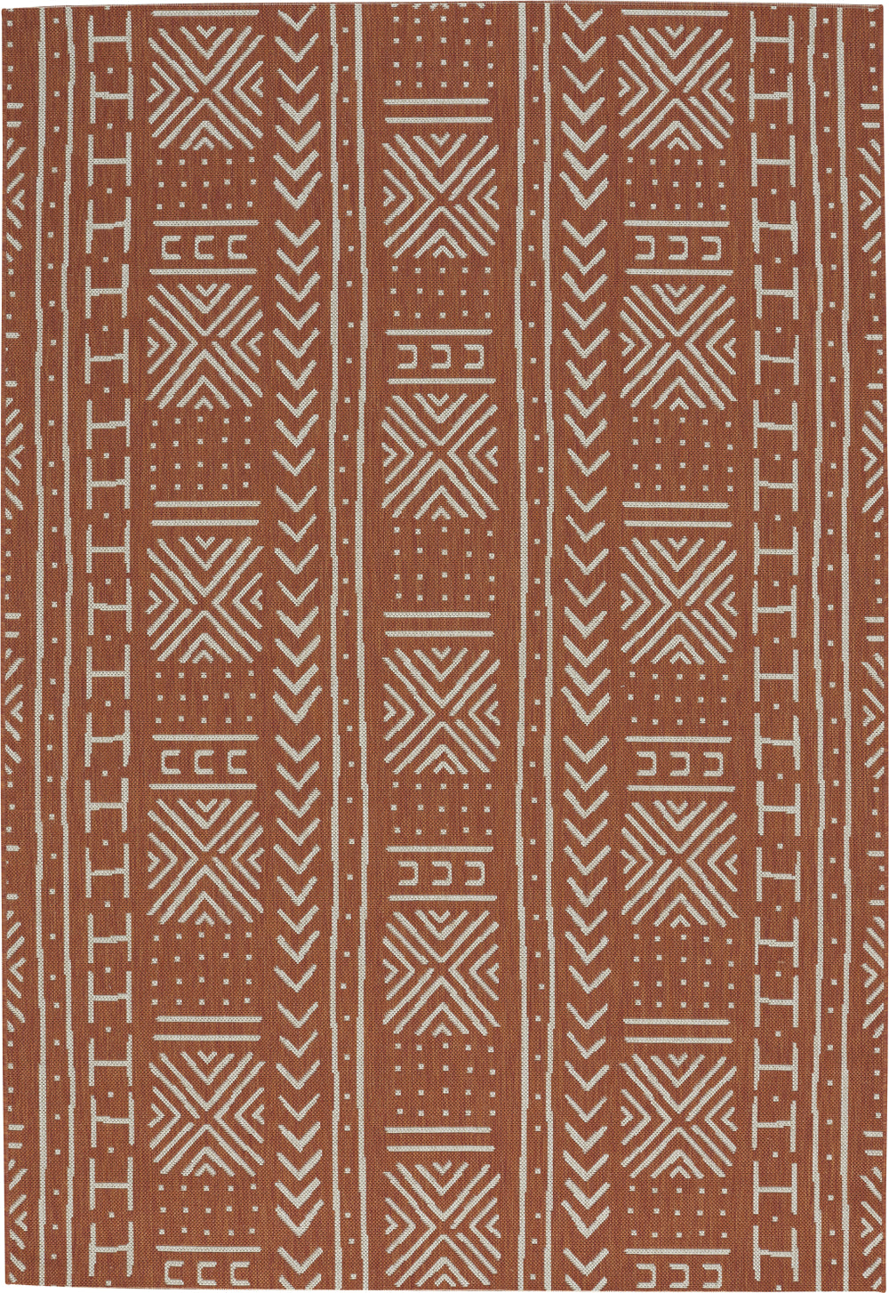 Capel Genevieve Gorder Elsinore-Mali Cloth 4722 Cinammon Area Rug