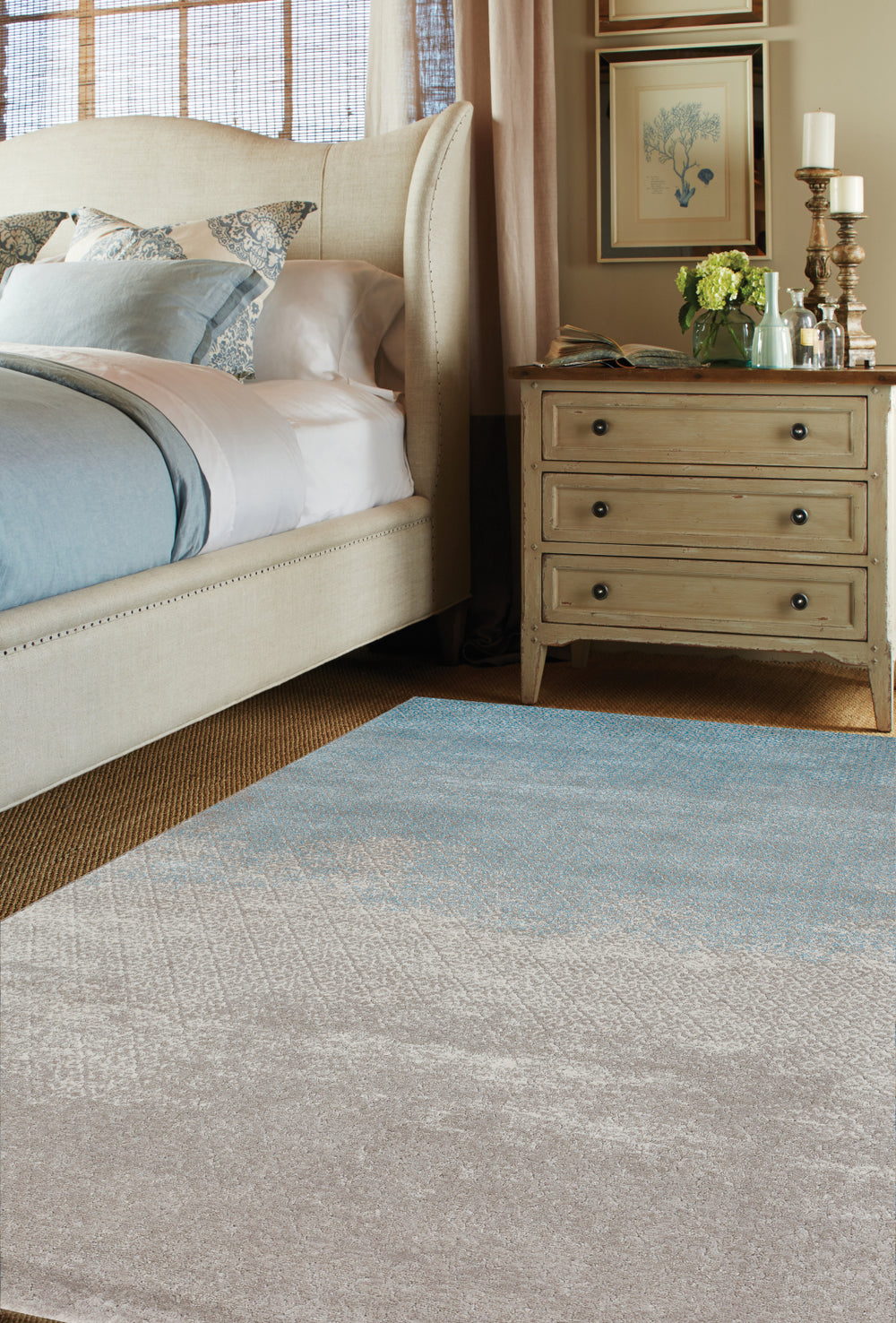Capel Mason-Diamond 2572 Blue Area Rug