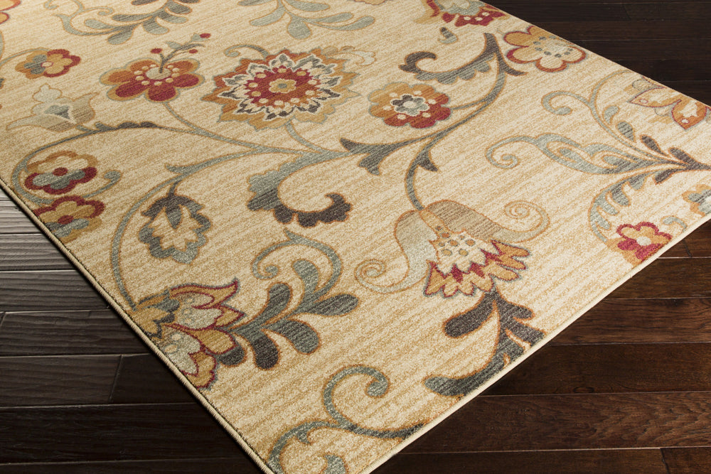 Surya Arabesque ABS-3027 Area Rug Corner Shot Feature