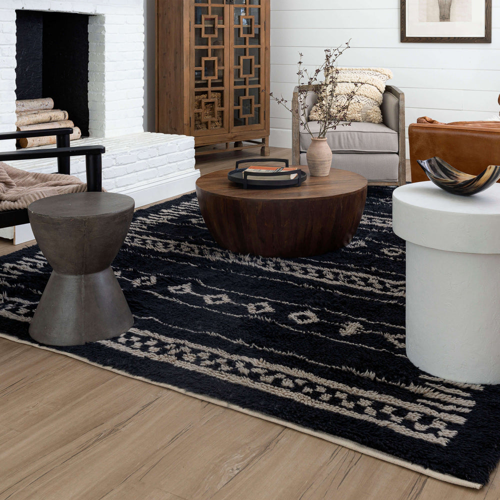Karastan Kasbah Agadir Charcoal Area Rug by Drew and Jonathan Lifestyle Image Feature