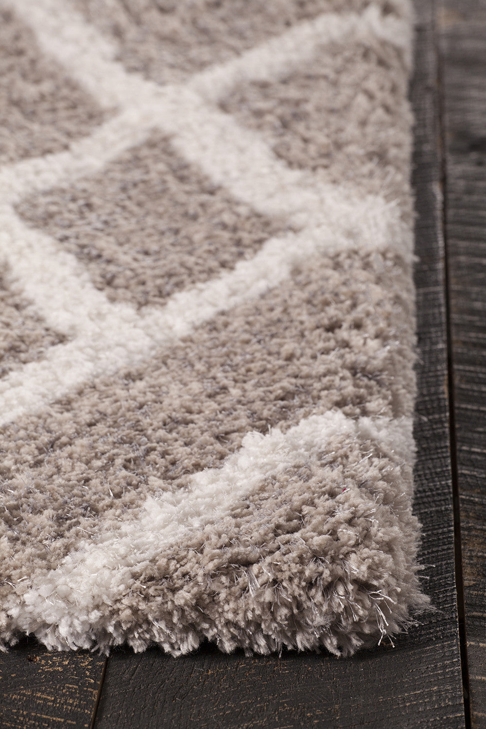 Chandra Aerona AER-40003 Area Rug Corner Shot Feature