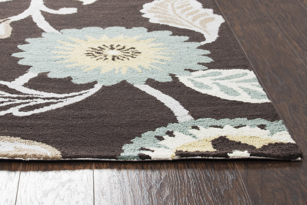 Rizzy Azzura Hill AH049A Area Rug Corner Image Feature