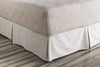 Surya Audrey AUD-4000 Neutral Bedding King Bed Skirt