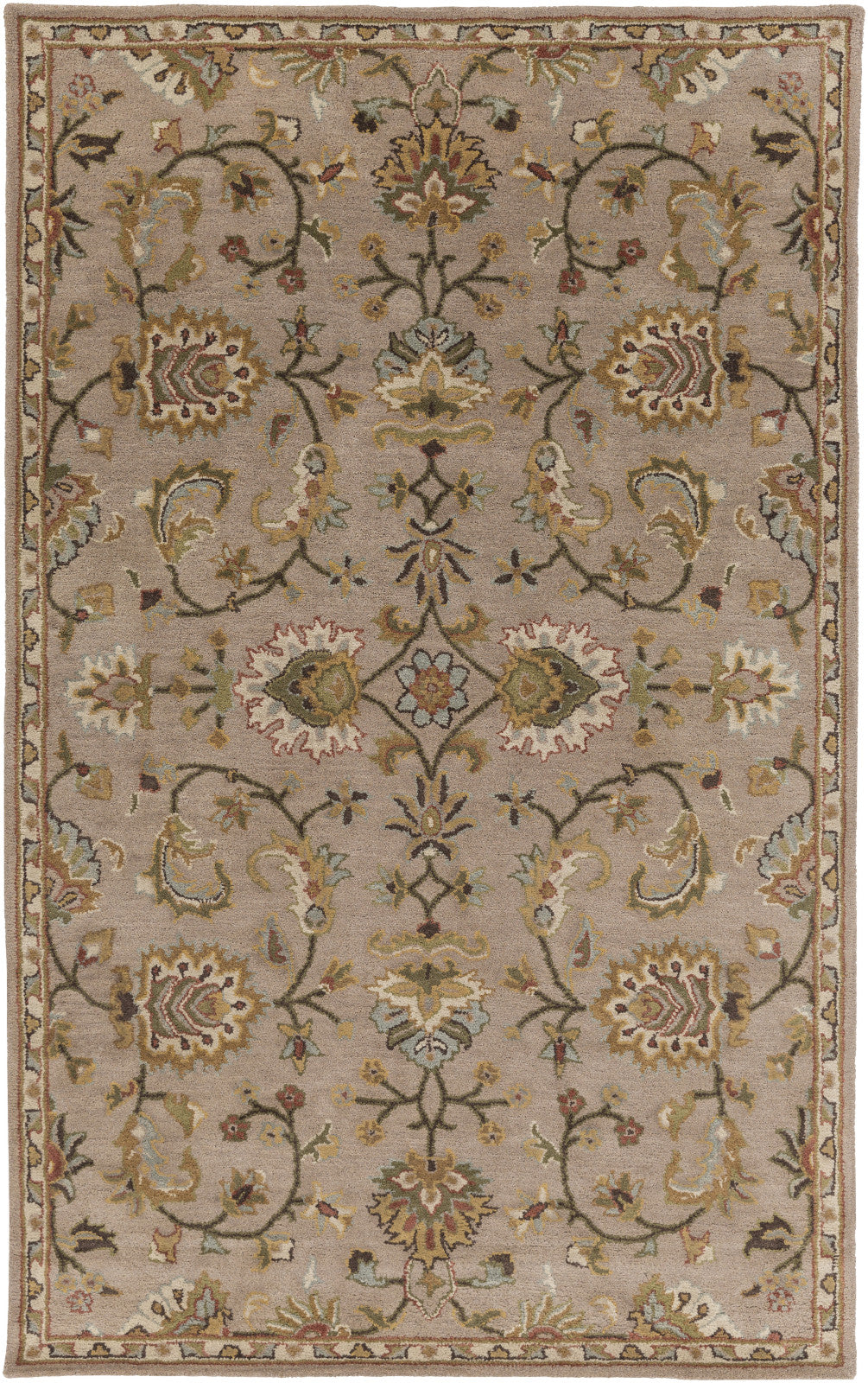 Artistic Weavers Middleton Mallie Taupe/Olive Green Area Rug main image