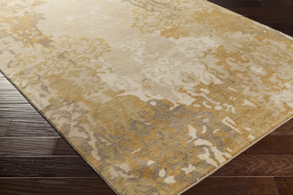 Surya Brocade BRC-1011 Area Rug 5x8 Corner Feature